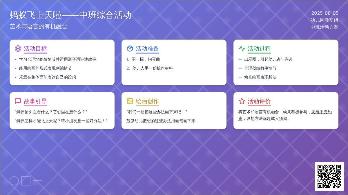 蚂蚁飞上天啦�D�D�D中班综合活动