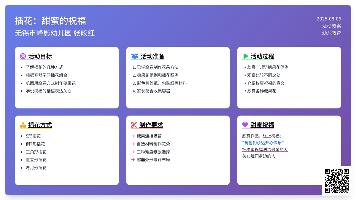 插花：甜蜜的祝福