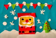 环创 | 圣诞节经典墙饰4款-幼师课件网