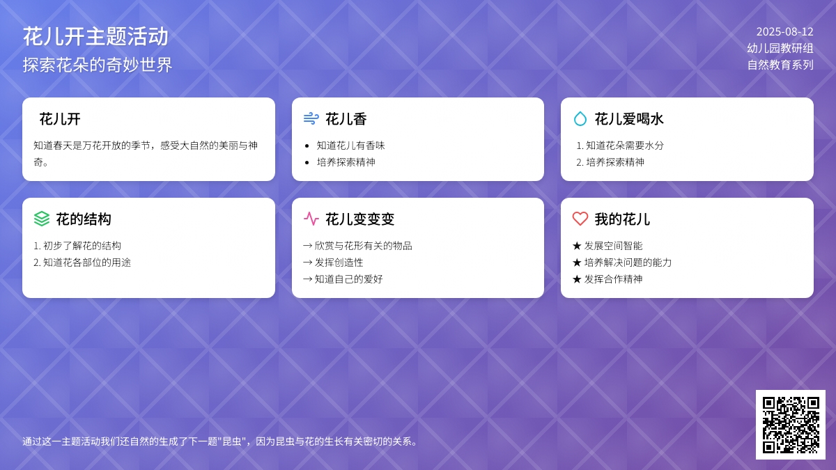 花儿开 (主题活动)