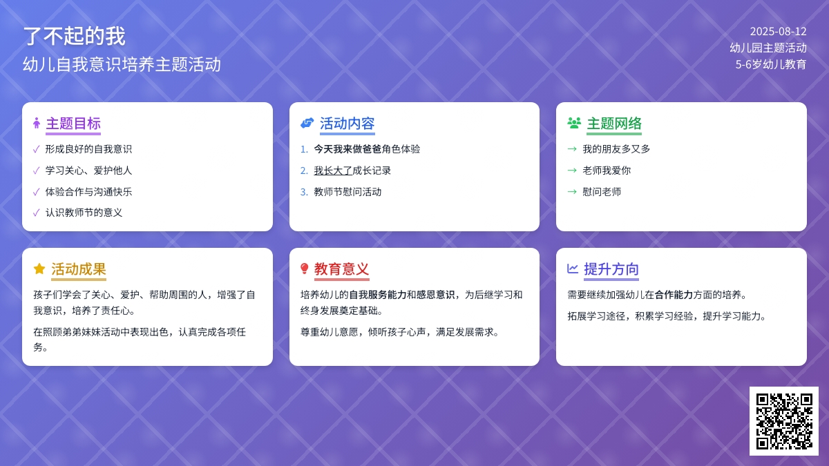 幼儿园主题活动