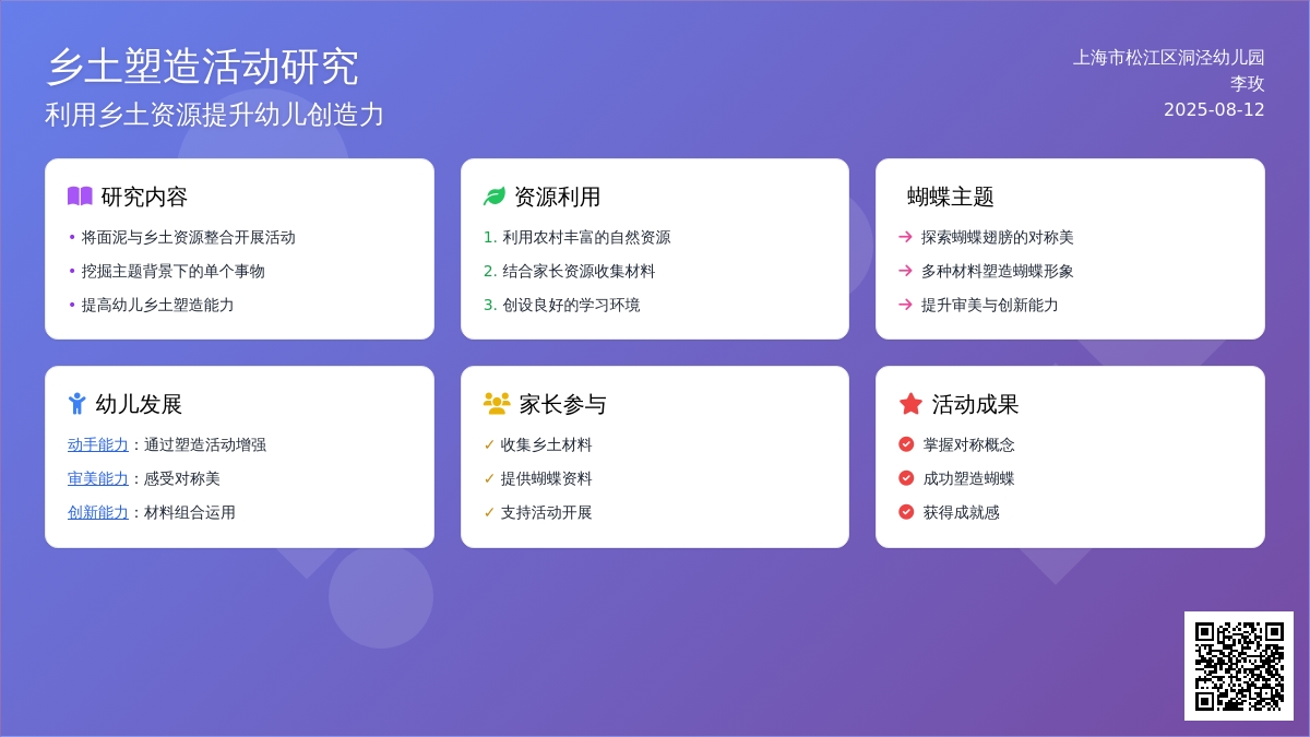美丽的蝴蝶（大班主题）