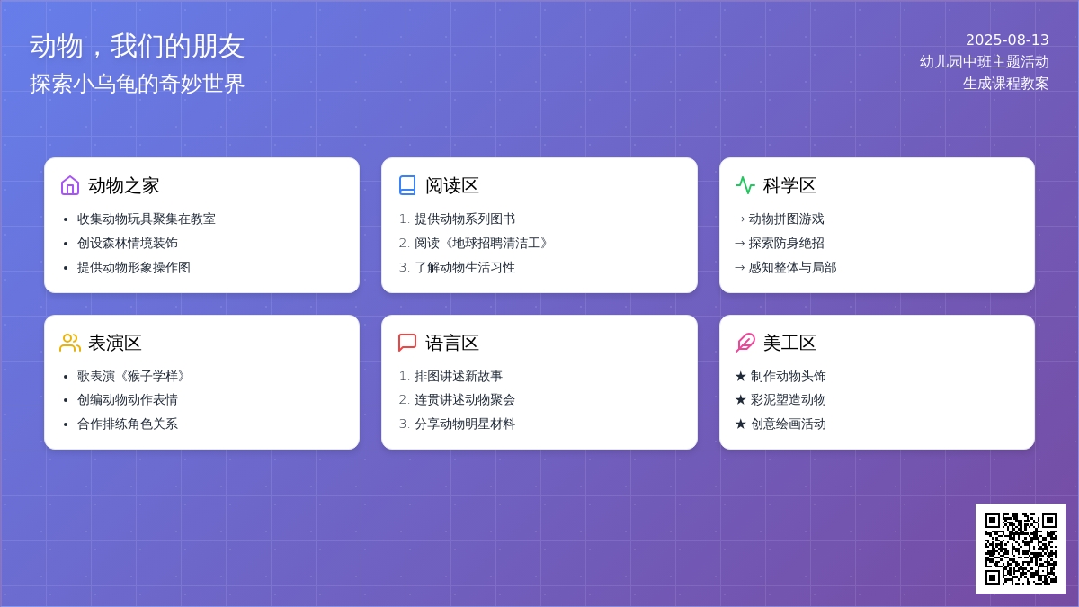 幼儿园中班生成主题活动教案：动物，我们的朋友
