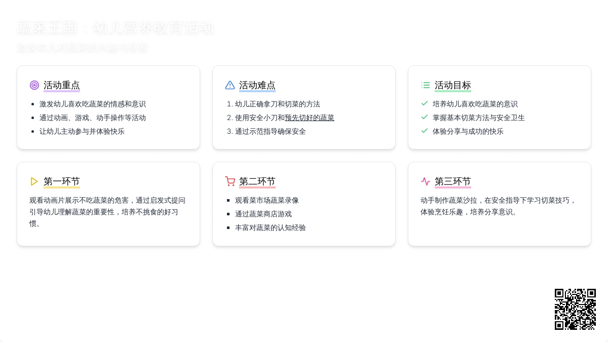 幼儿园中班说课稿：蔬菜王国