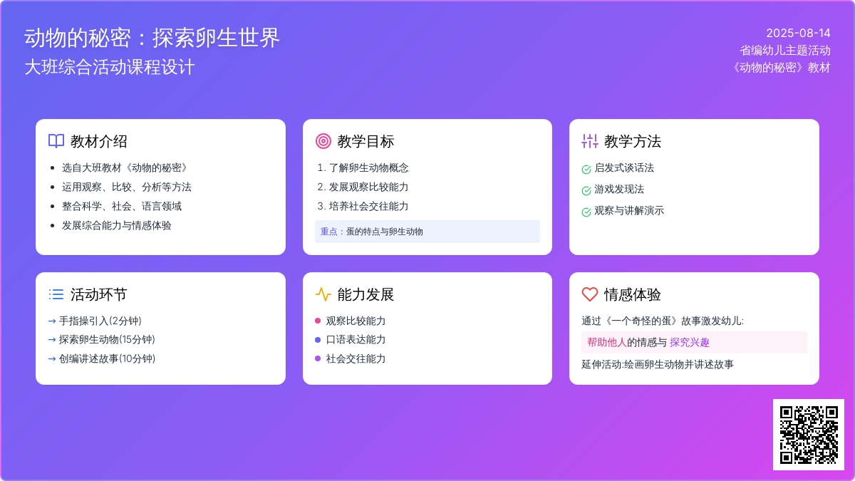说课稿：各种各样的蛋