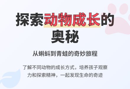环保教案：动物小时候-幼师课件网