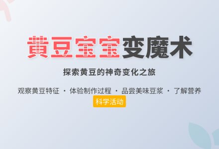 科学活动：《黄豆孩子变魔术》-幼师课件网