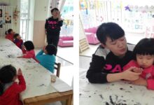 小班艺术活动 | 会跳舞的墨汁（吹画）-幼师课件网