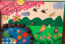 托小班春季这样装饰教室墙面，保你出勤率居高不下-幼师课件网