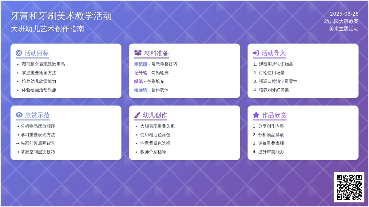 幼儿园大班教案《牙膏和牙刷》