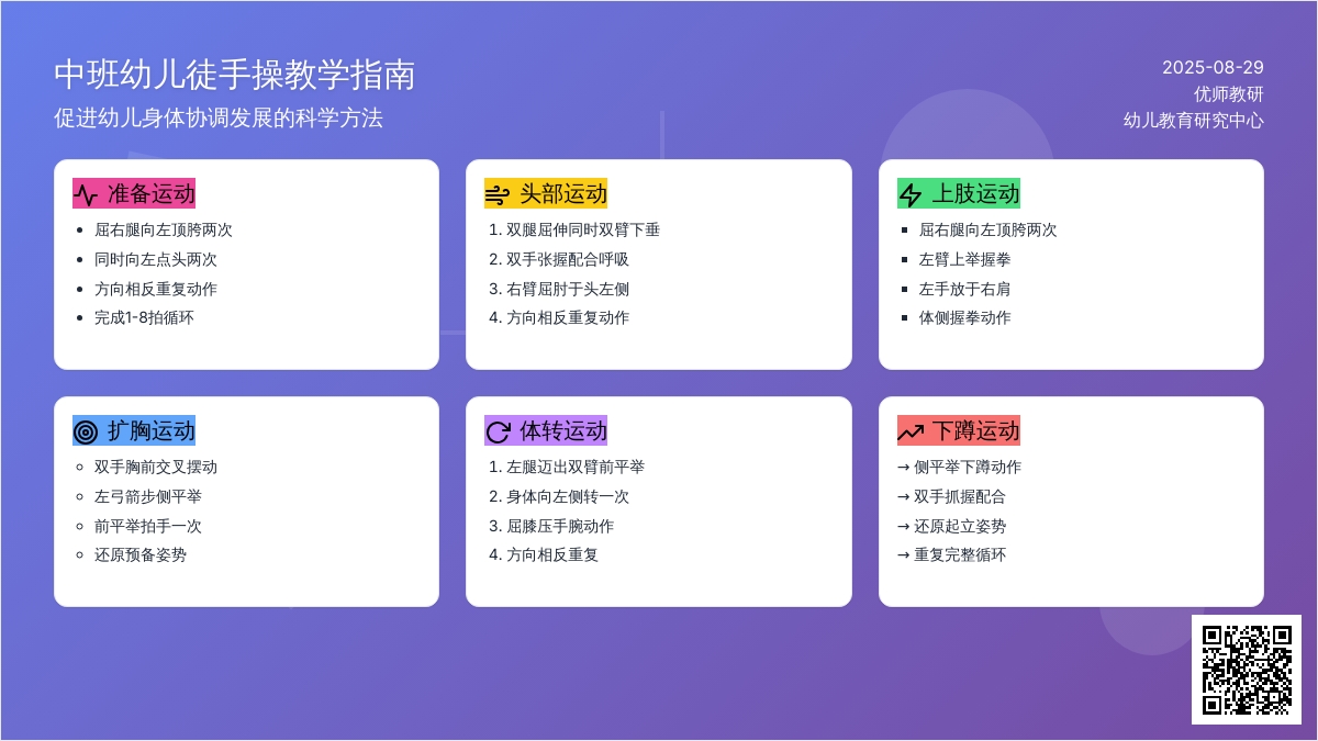 中班徒手操――美丽的蝴蝶