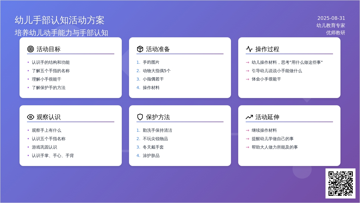 幼儿园中班健康活动：能干的小手