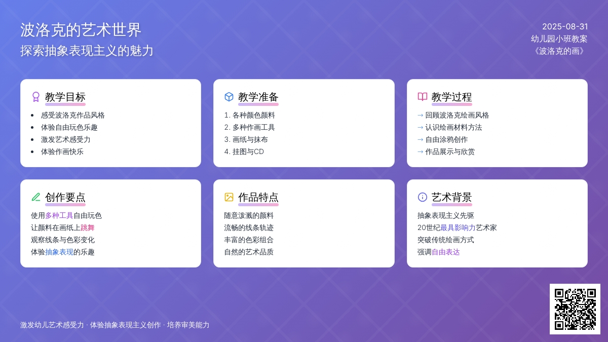 幼儿园小班教案《波的画》