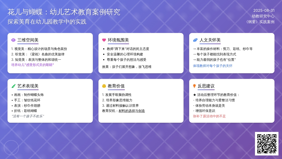 幼儿园中班美术教案：让美走进孩子心中