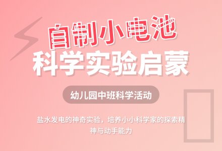 幼儿园科学活动――自制小电池（中班）-幼师课件网