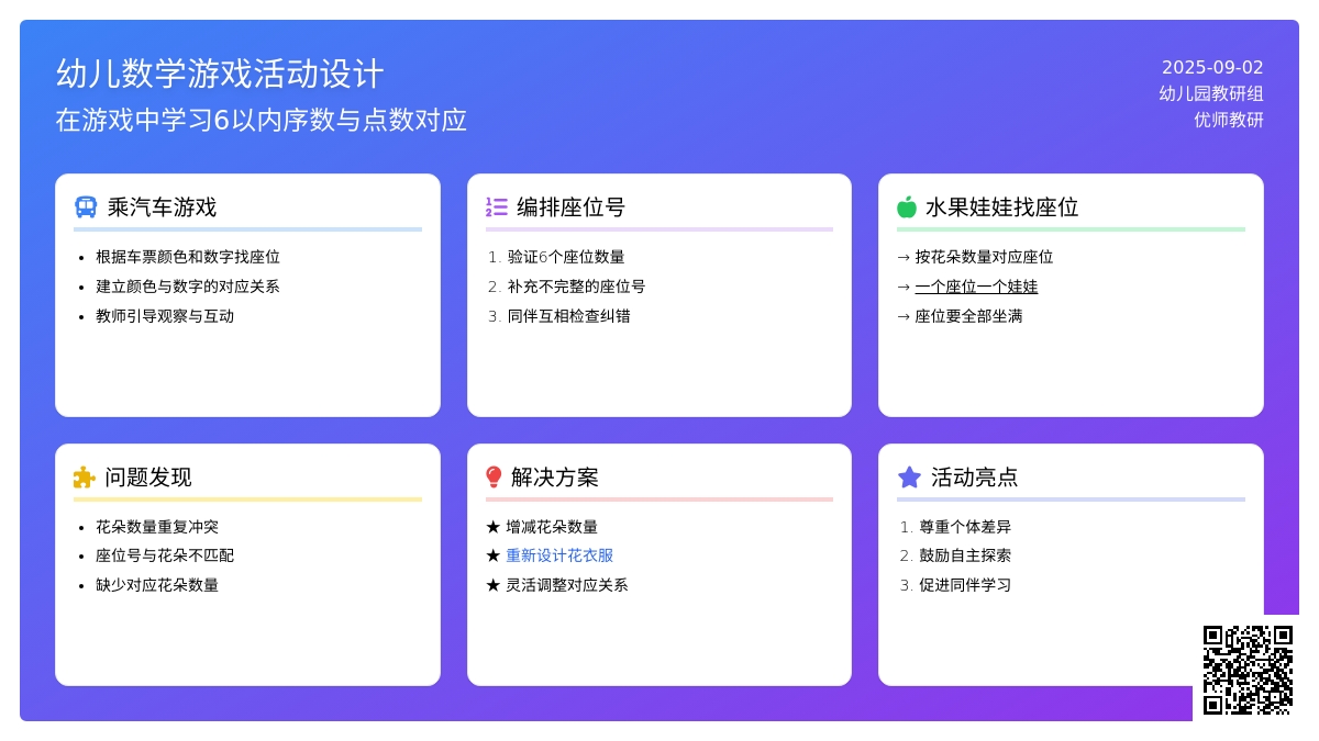 幼儿园中班科学领域：数学活动——一起去旅行