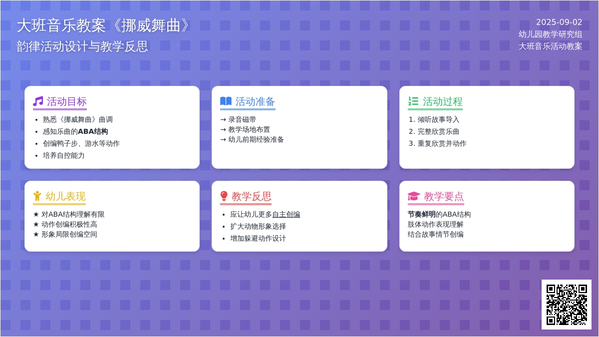 大班音乐教案《挪威舞曲》含反思