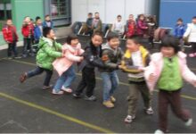 经典幼儿园户外体育游戏-幼师课件网