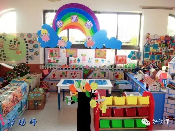 幼儿园美工环境创设教学（1）-幼师课件网第10张图片