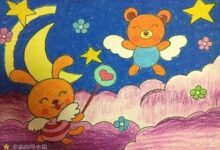 油画棒的世界——动物篇-幼师课件网