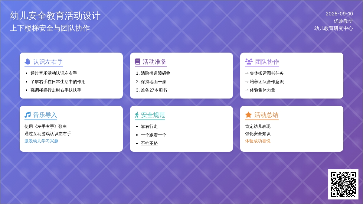 幼儿园小班健康教案：走楼梯