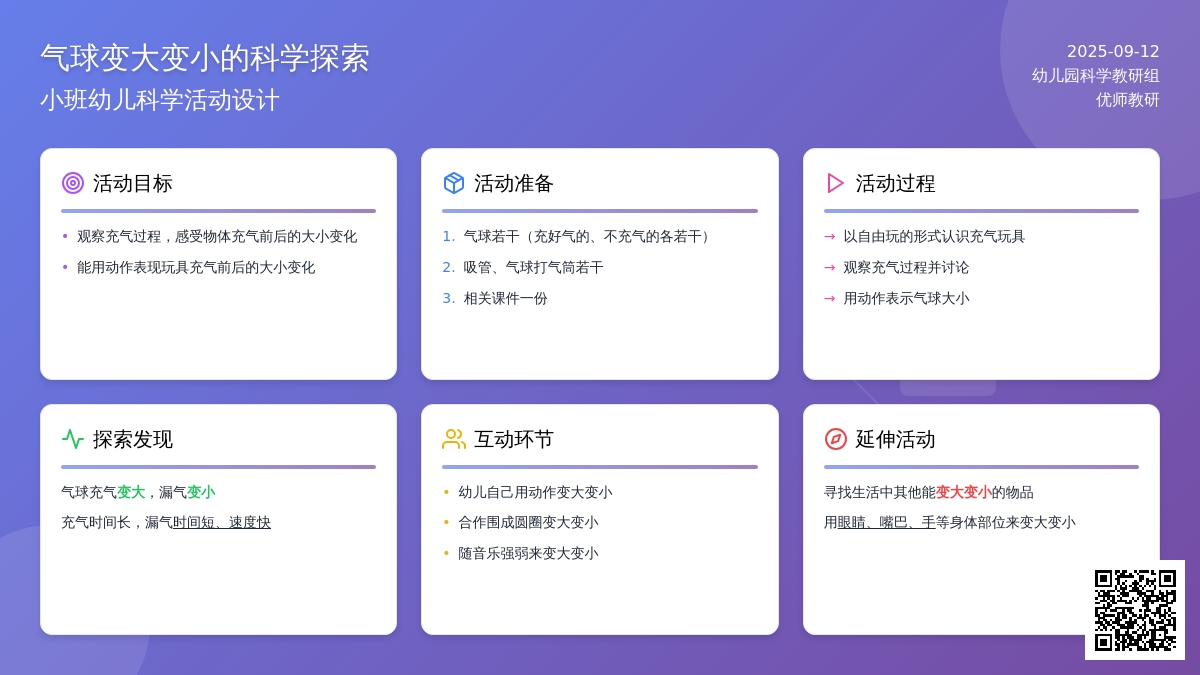 小班科学活动“呼-----变大了”