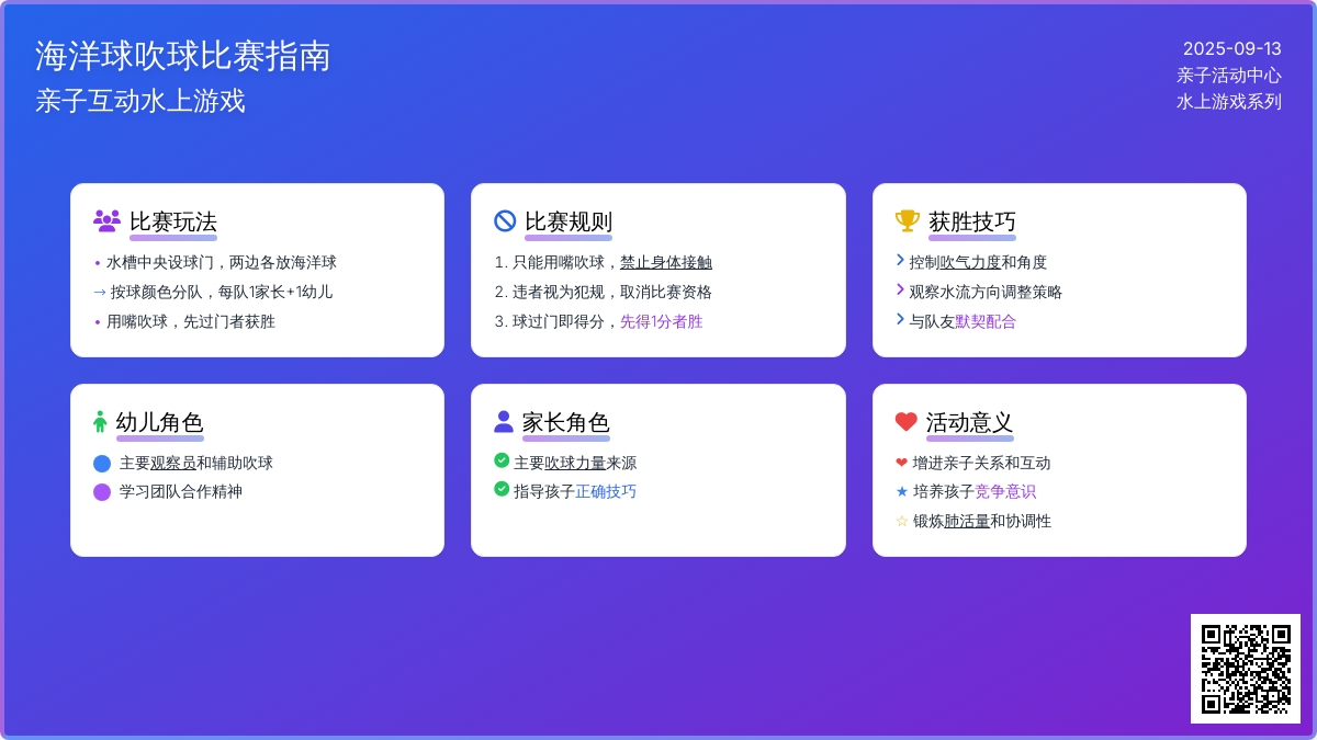 亲子游戏：水上大对抗