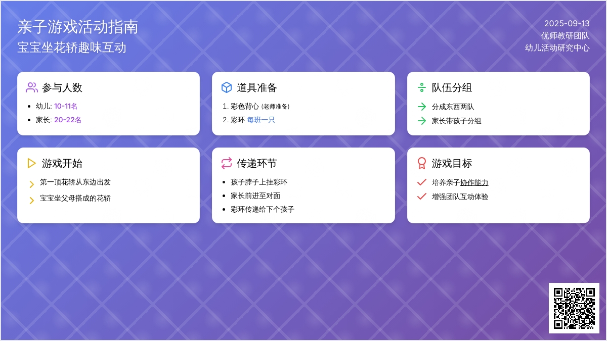 亲子游戏：孩子坐花轿