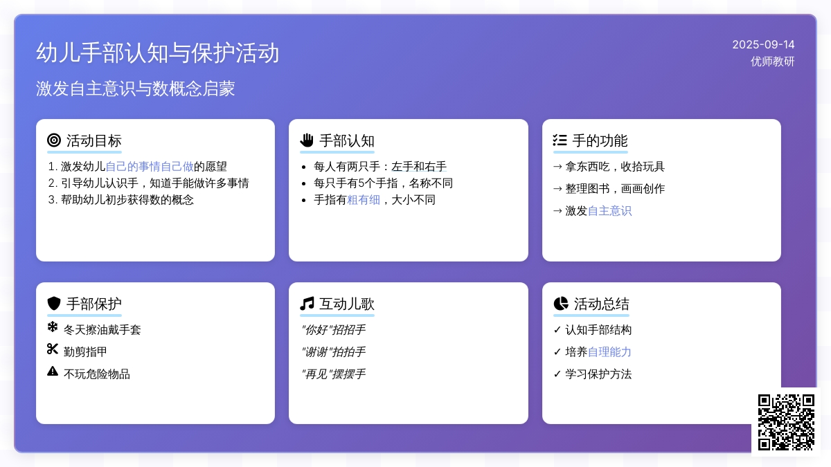 主题活动――能干的小手