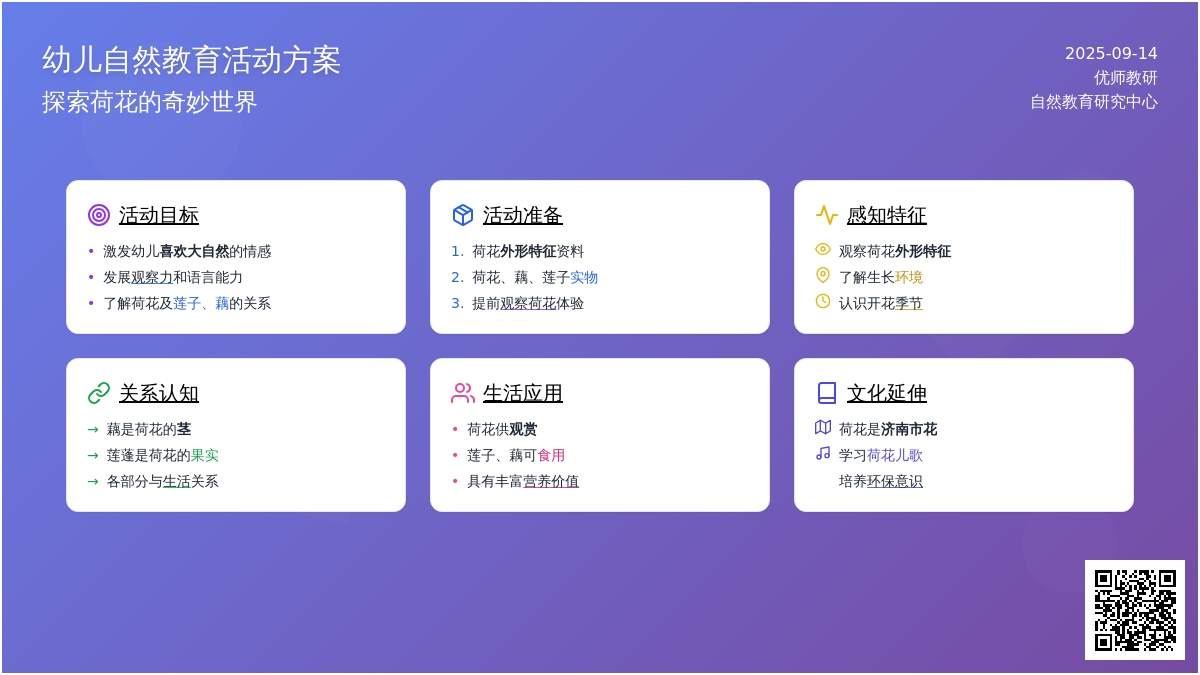 综合活动――美丽的荷花