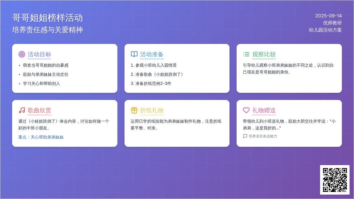 中班综合活动――我是哥哥姐姐了（聂莉莉）
