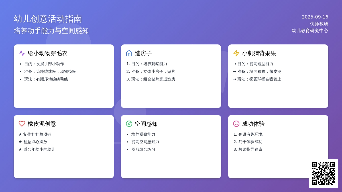 幼儿园小班区域活动