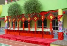 幼儿园春节环创欣赏-幼师课件网