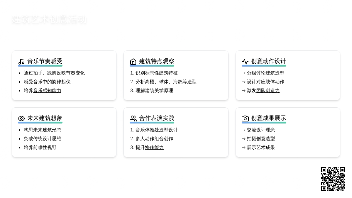 音乐主题活动设计――我是建筑师