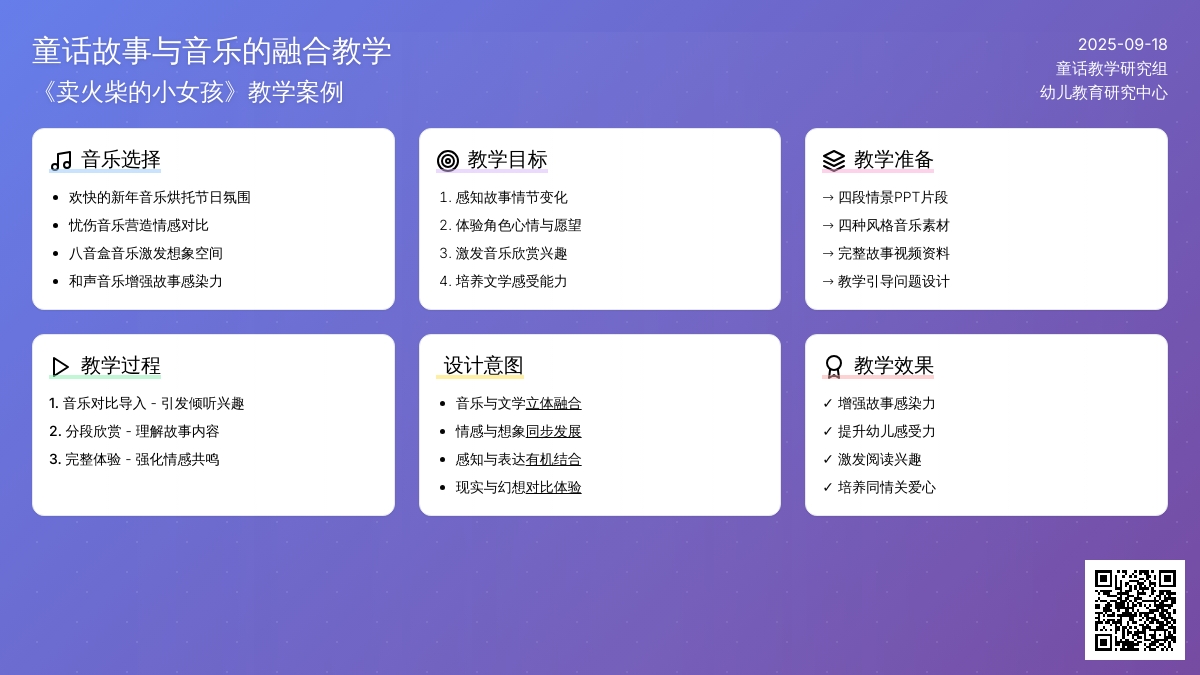 幼儿园大班学习活动:卖火柴的小女孩