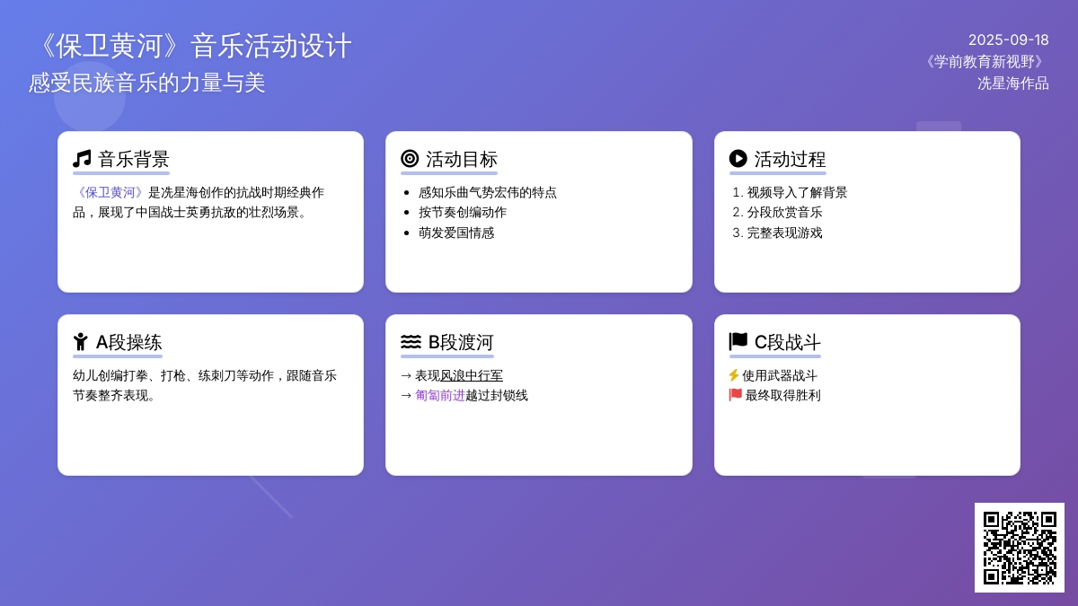 幼儿园大班艺术领域：“我是小小兵”
