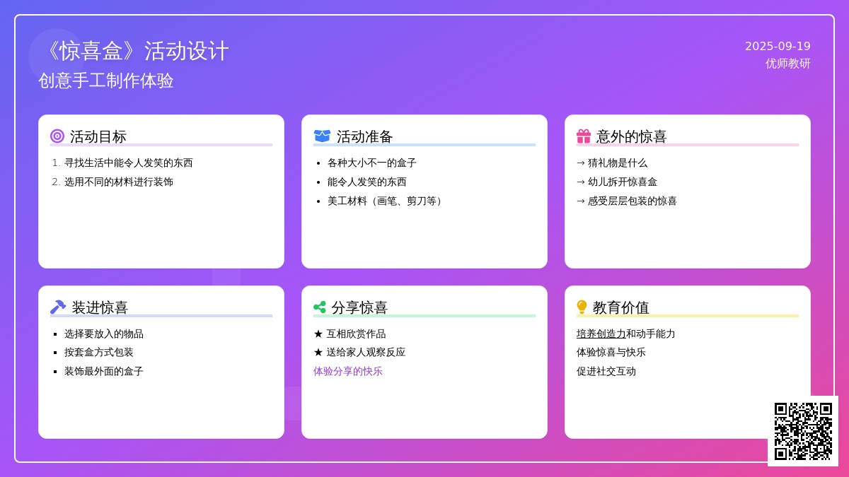 大班艺术活动设计――惊喜盒(彭爱云)