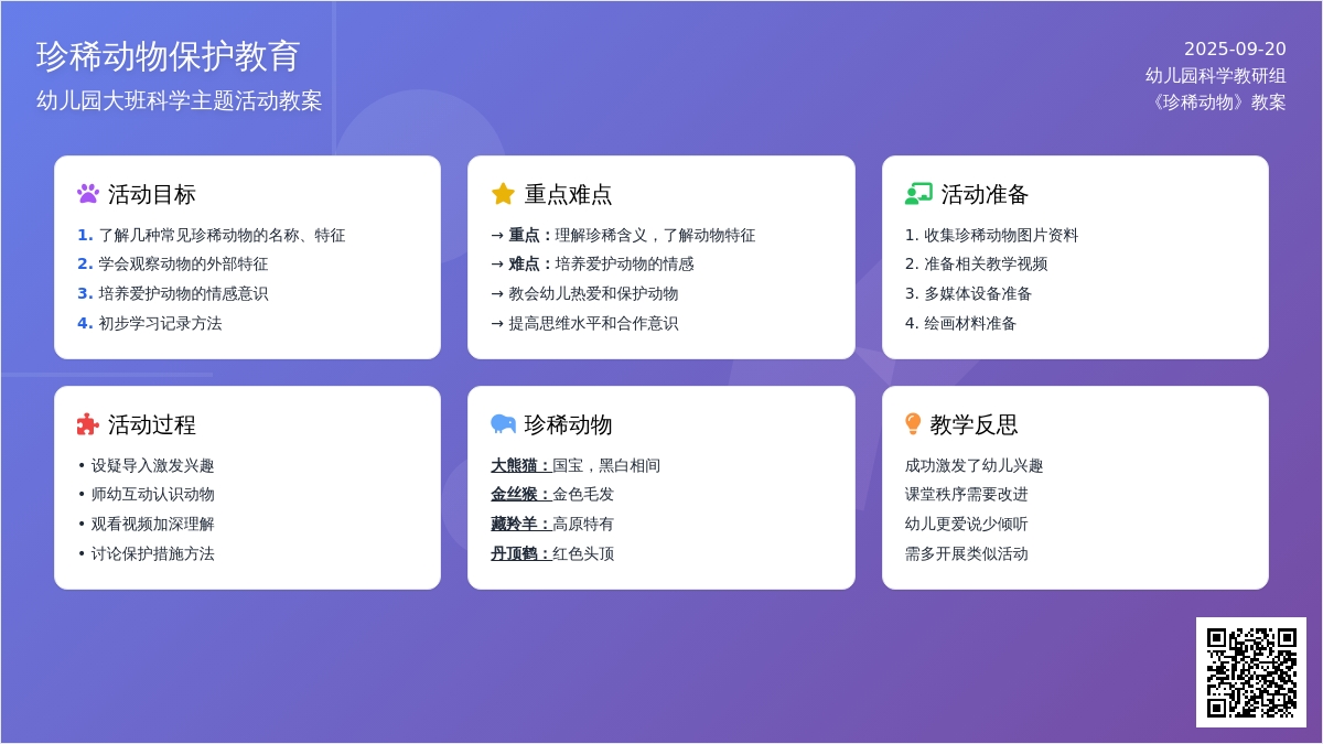 幼儿园大班教案《珍稀动物》含反思 幼儿园大班教案《珍稀动物》含反思
