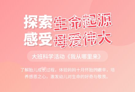 幼儿园大班教案《我从哪里来》含反思-幼师课件网
