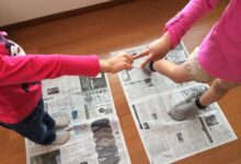 小游戏 | 报纸猜拳，稍微有些惊险刺激的游戏哦！-幼师课件网