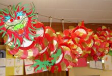 节庆环创：中国龙吊饰及墙面布置-幼师课件网