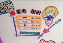 还在费劲脑筋想区域吊牌怎么做？点开，给你更多选择-幼师课件网