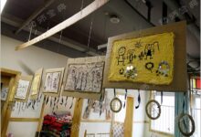 绘画+作品展示 | 原木色的精彩手绘，还能做吊饰哦！-幼师课件网
