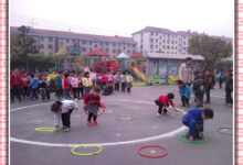 中班协调性体育游戏—快乐圈圈-幼师课件网
