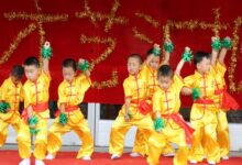 舞蹈视频 | 武术操《精忠报国》含舞蹈队形-幼师课件网