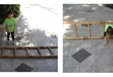 大班体育活动教案：有趣的梯子（有示范课）-幼师课件网