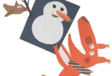 中班手工活动 | 制作有雪人的贺卡-幼师课件网