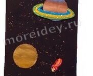 太阳系科学主题墙制作过程-幼师课件网