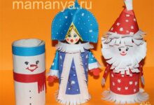 【巧用卫生纸筒】圣诞老人工作坊角色篇-幼师课件网
