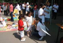 儿童希望救助基金会大型义卖宣传活动-幼师课件网